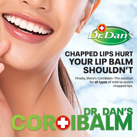 Dr. Dan's Cortibalm 6-Pack – Healing Lip Balm for Severely Chapped Lips
