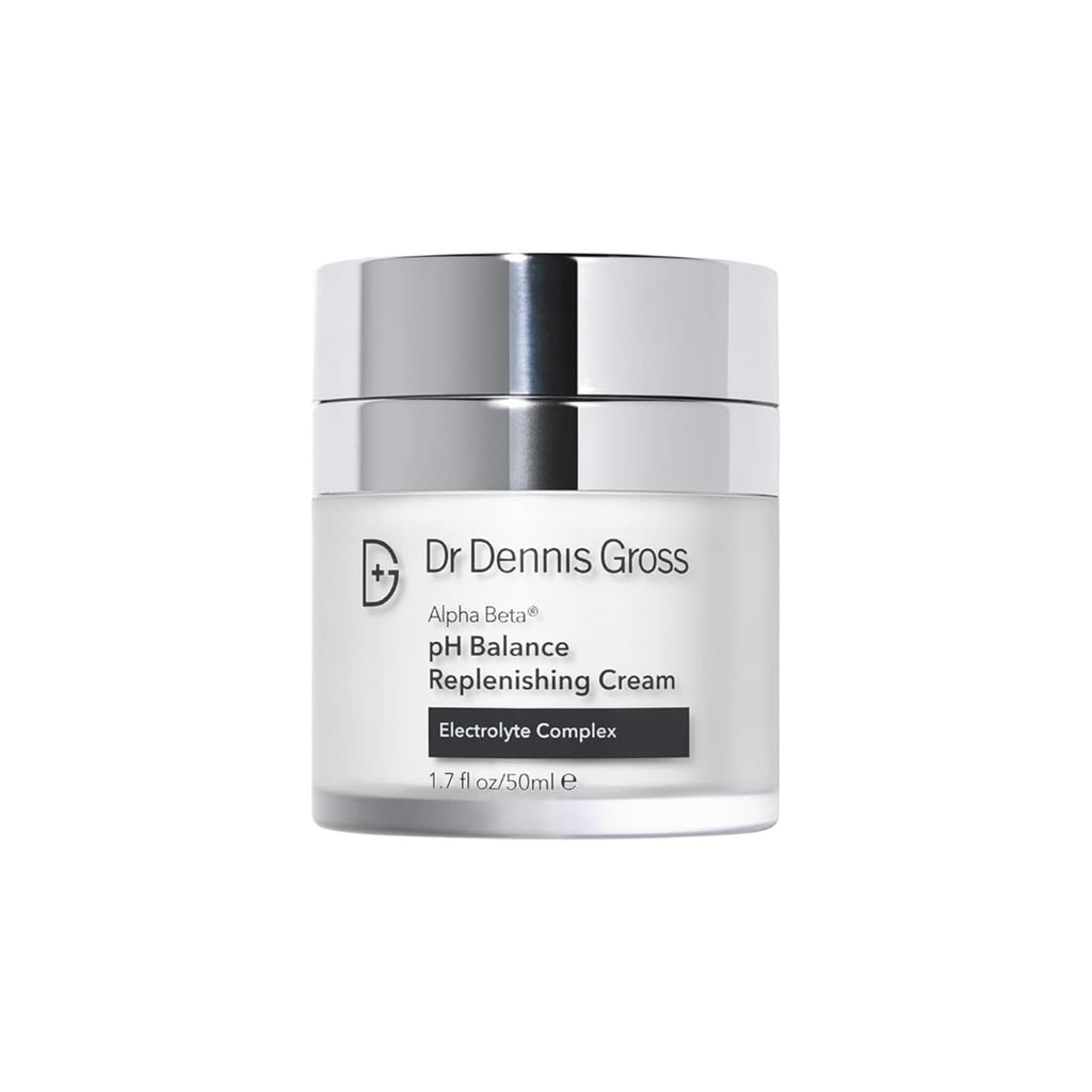 Dr Dennis Gross Alpha Beta pH Balance Replenishing Cream — Lightweight Gel-Cream with Electrolytes & AHAs
