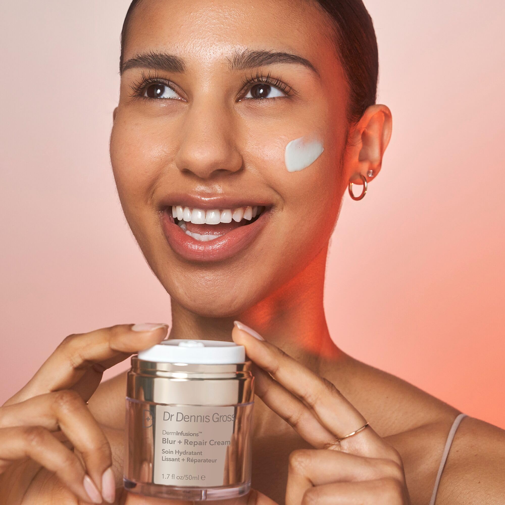 Dr Dennis Gross DermInfusions Blur + Repair Cream – Instant Blur, Satin-Matte Finish, Hydration