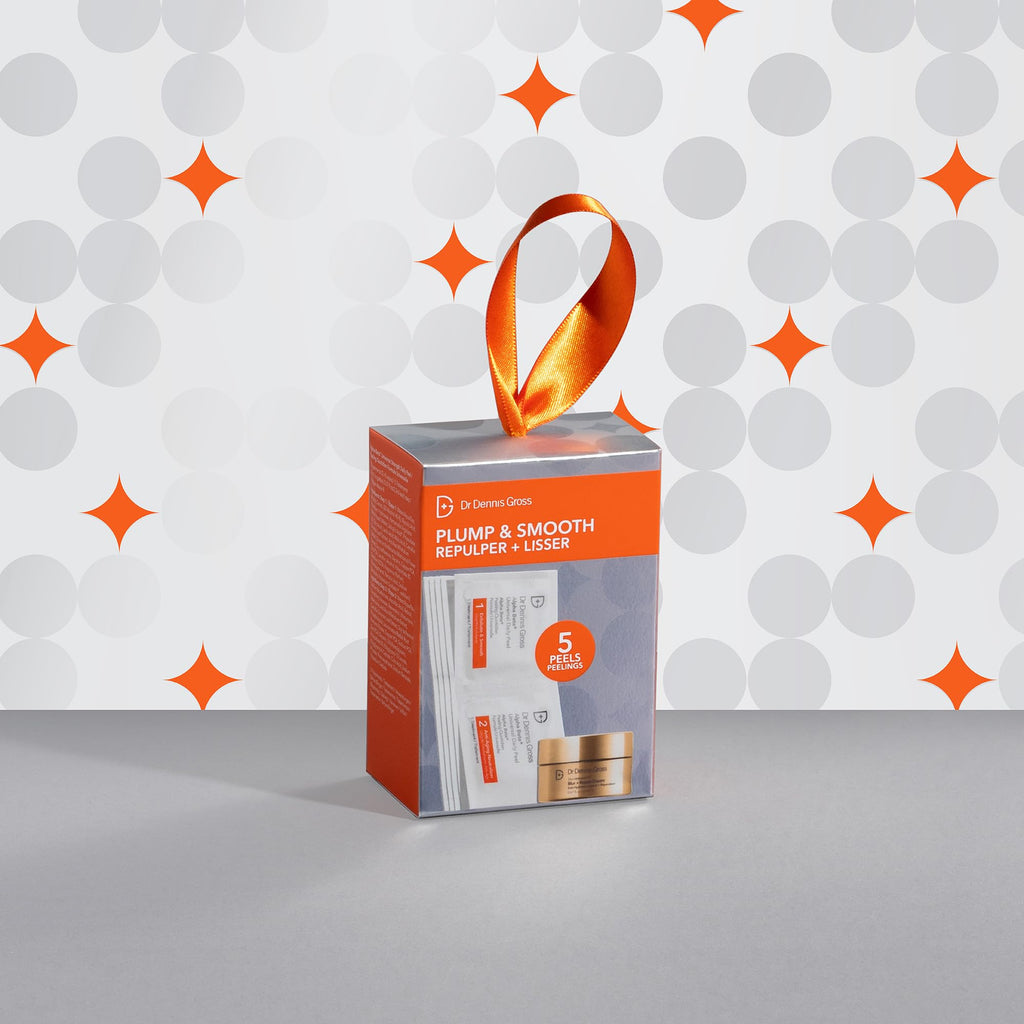 Dr Dennis Gross Plump & Smooth Limited Edition Kit | Blur + Repair Cream + 5 Alpha Beta Universal Daily Peels