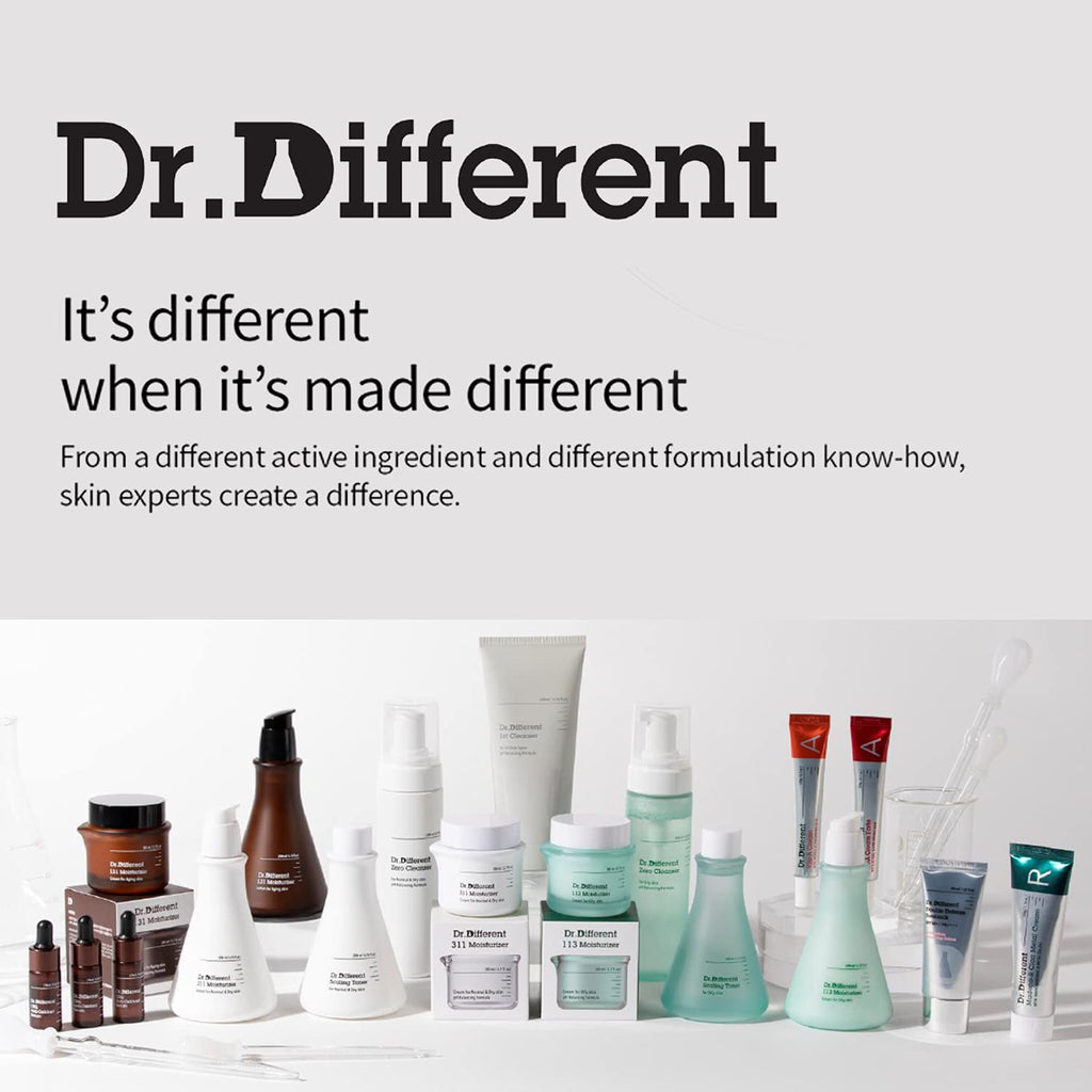 Dr.Different VITALIFT-A Retinal 0.05% Night Cream – Anti-Aging, Lifting & Hydration, 0.7oz