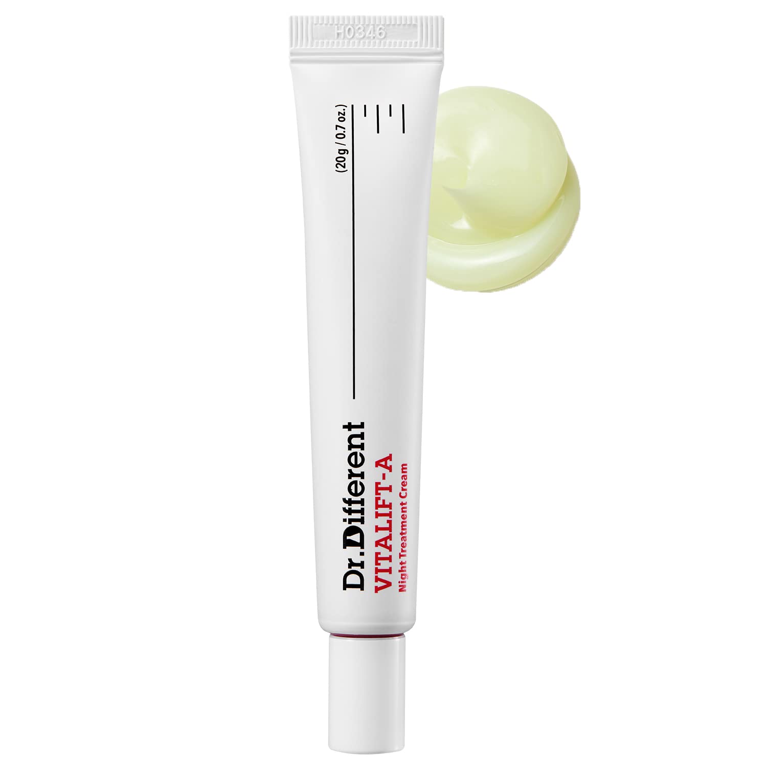 Dr.Different VITALIFT-A Retinal 0.05% Night Cream – Anti-Aging, Lifting & Hydration, 0.7oz