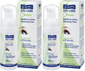 Dr. Fischer Tea Tree Oil Eyelid Cleanser – Gentle Tear-Free Eye Lid Scrub (Pack of 2)