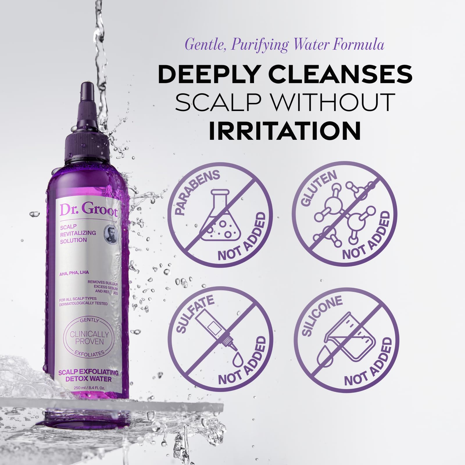 Dr. Groot Scalp Revitalizing Solution – Detox Water for Scalp Wellness