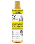 DR.JACOBS NATURALS African Black Liquid Soap with Monoi Scent – All-In-One Cleanser, 16oz