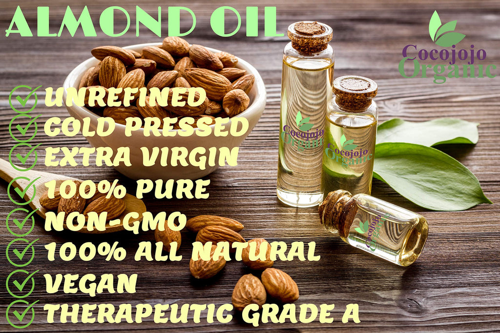 Dr Joe Lab Bitter Almond Oil – Pure Cold-Pressed 8 oz, All-Natural & Multi-Use
