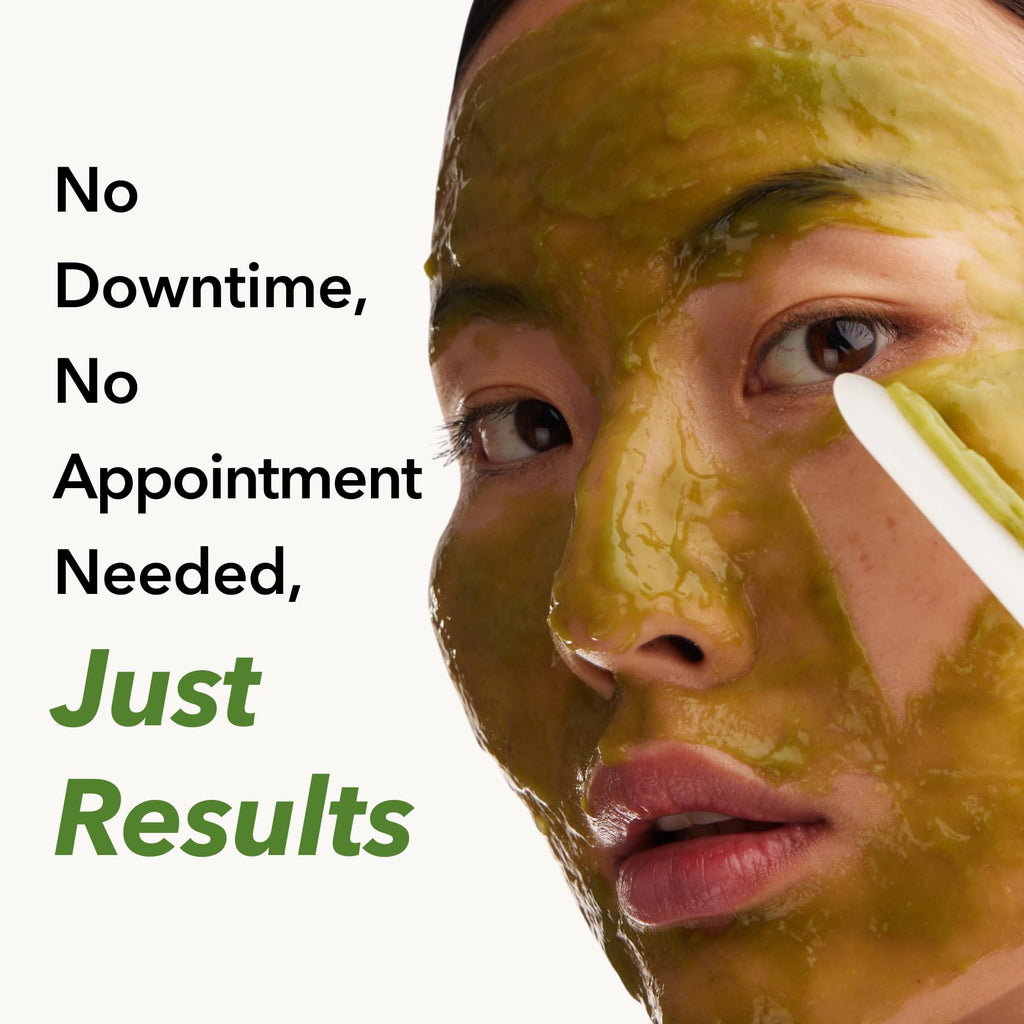 DR.MEDION Spaoxy Gel Mask Matcha CO2 — Brighten Skin & Clear Pores (5-Unit Set)