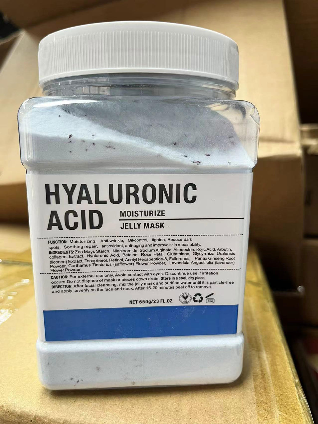 DR MEINAIER Hyaluronic Acid Jelly Mask – Professional Gel Facial & Vajacial