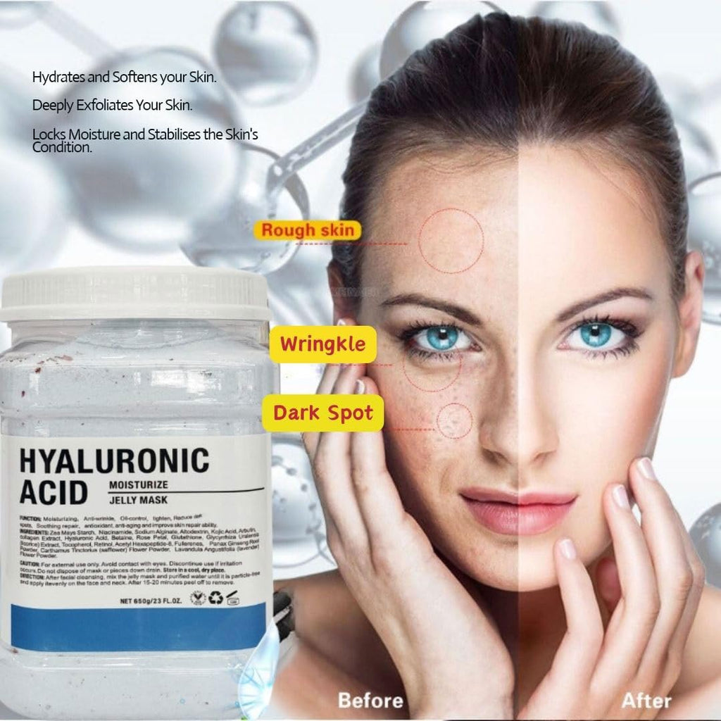 DR MEINAIER Hyaluronic Acid Jelly Mask – Professional Gel Facial & Vajacial