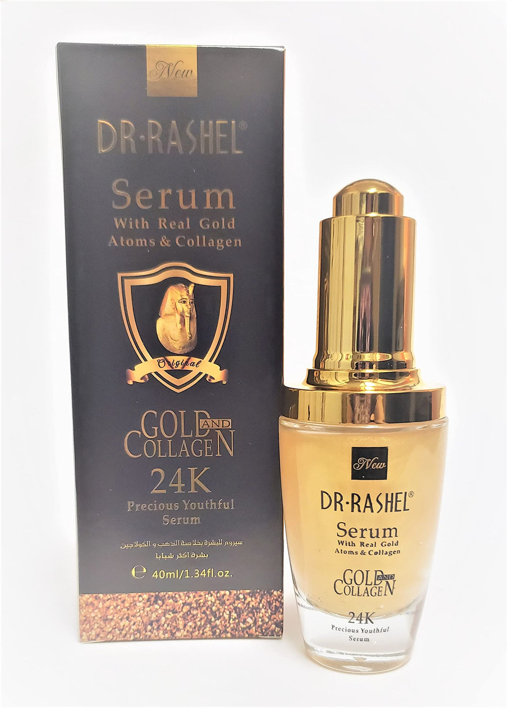 Dr Rashel 24K Gold Atoms & Collagen Youthful Face Serum | Hydration & Radiance