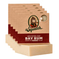 Dr. Squatch Bay Rum Natural Men’s Bar Soap – Cold Process, 5 oz (5-Pack)