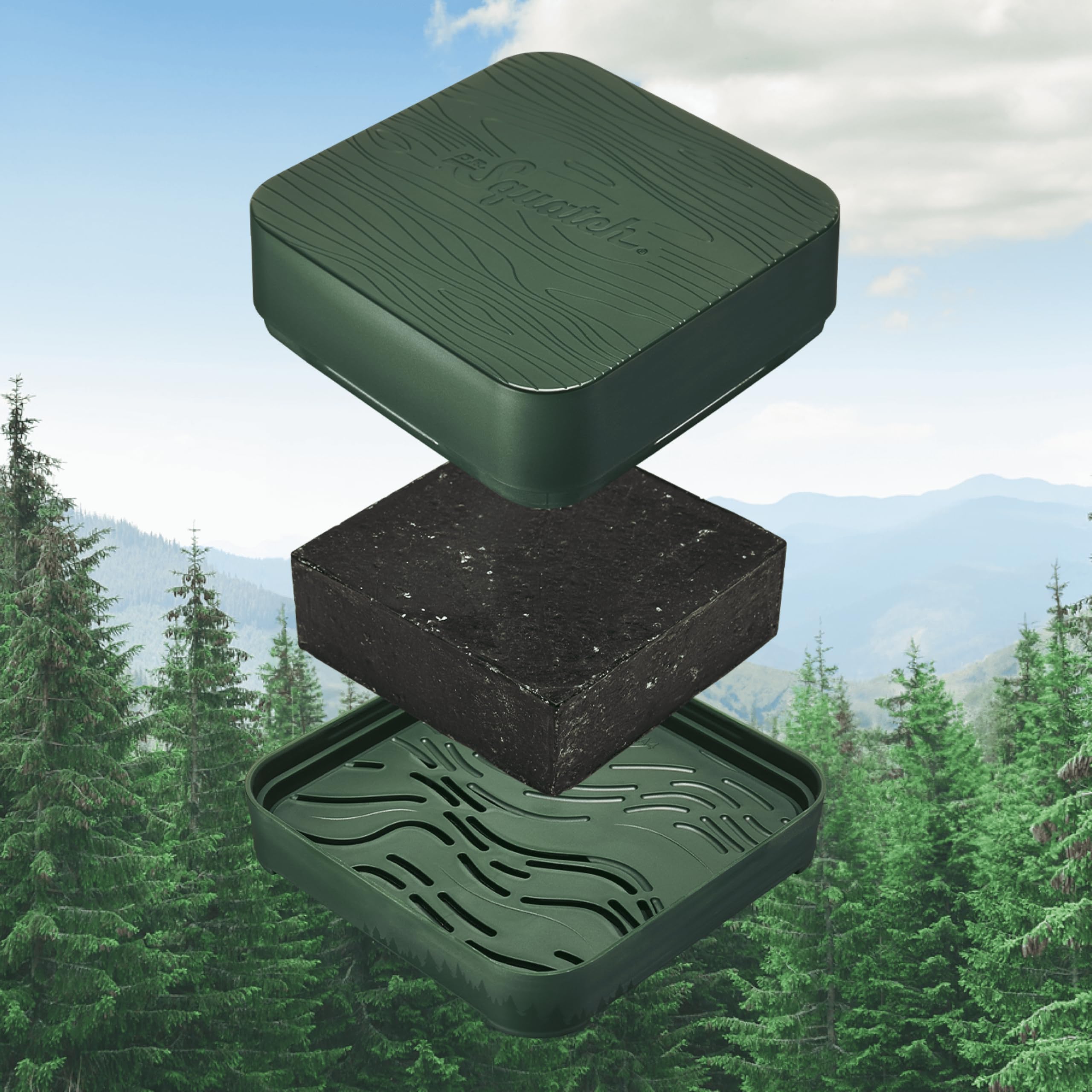 Dr. Squatch Bricc House Travel Pack: Soap, Deodorant & Lip Balm Set