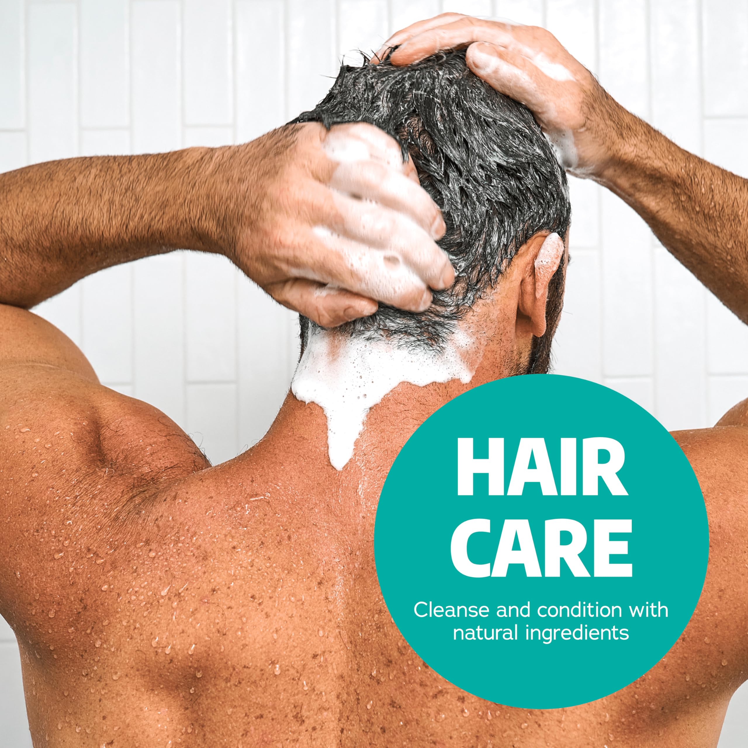 Dr. Squatch Coconut Castaway Shampoo & Conditioner Set for Men – Natural, 11 oz x 2