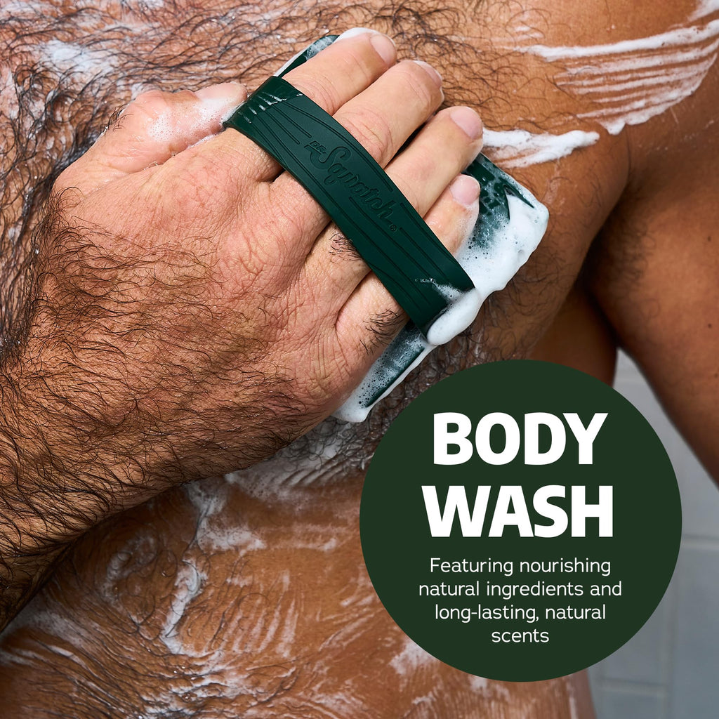 Dr. Squatch Natural Men's Body Wash Duo – Birchwood Breeze & Rainforest Rapids