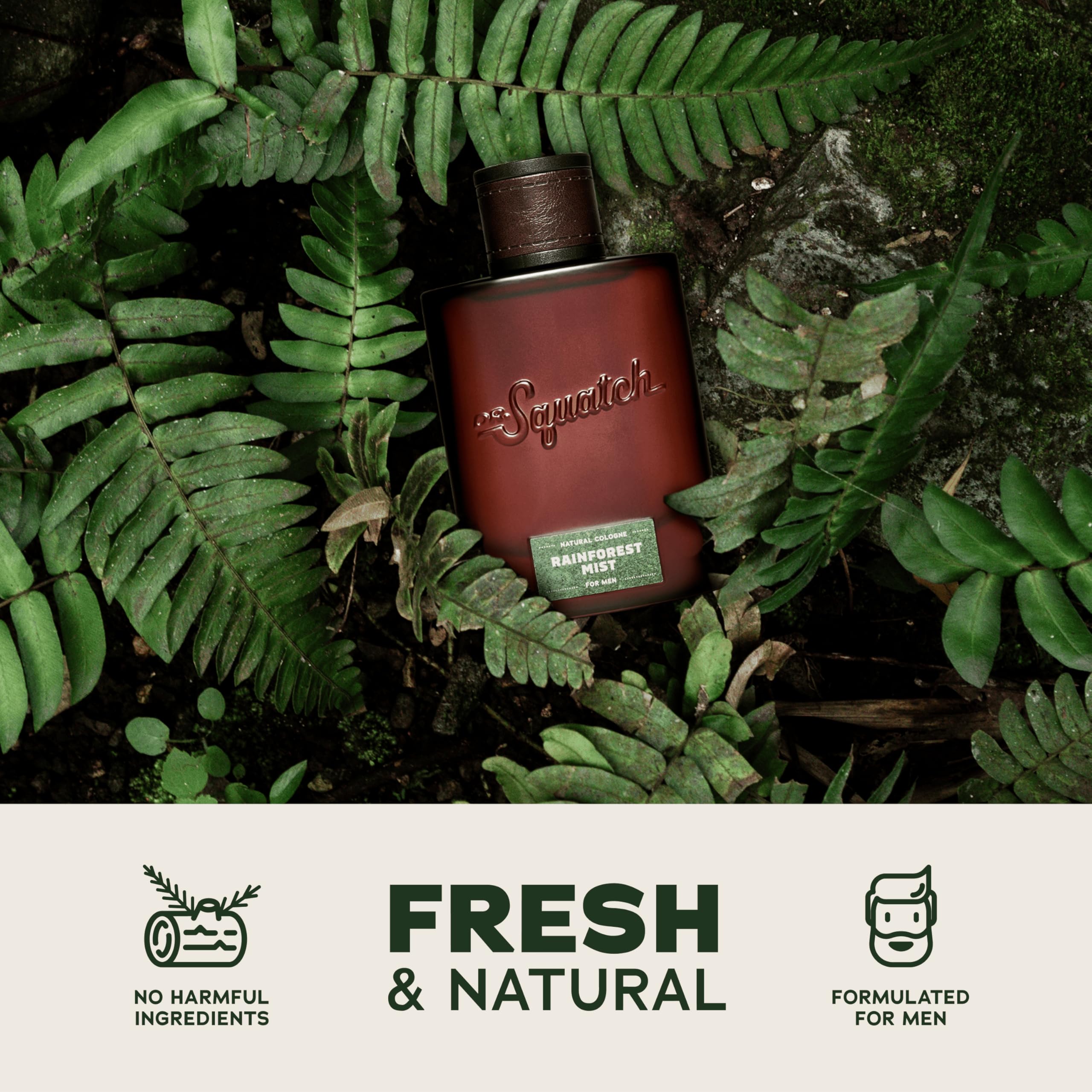 Dr. Squatch Rainforest Mist Cologne – Scent-Lock Technology & Sustainably-Sourced Ingredients