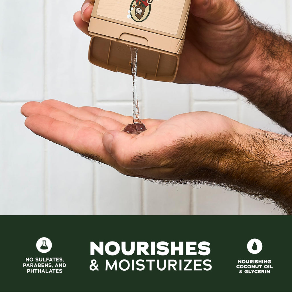 Dr. Squatch Natural Men's Body Wash Duo – Birchwood Breeze & Rainforest Rapids