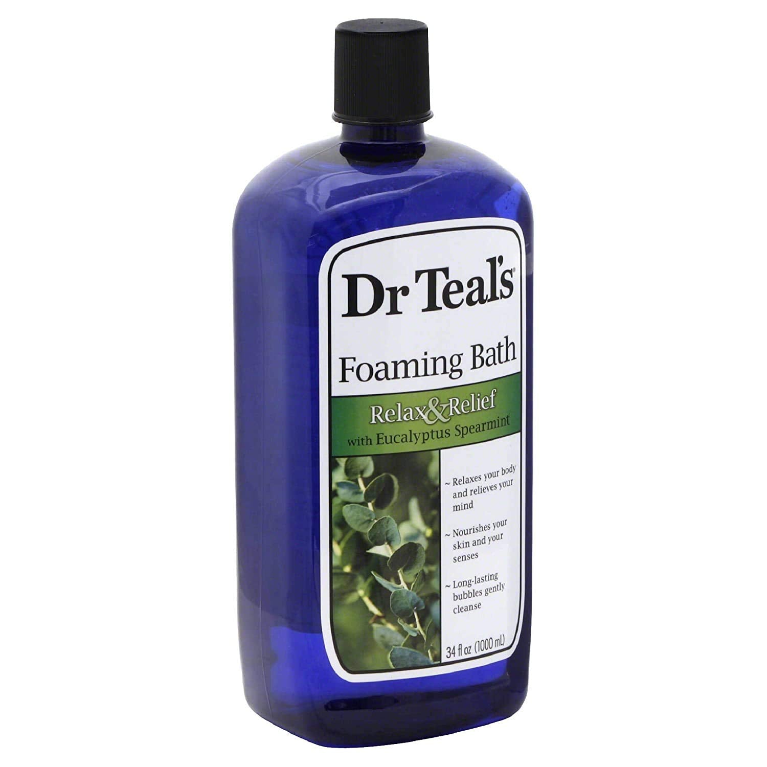 Dr Teal's Foaming Bath Variety Gift Set (2-Pack, 68 oz) – Lavender Soothe & Sleep + Eucalyptus Spearmint Relax & Relief