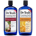 Dr Teal's Foaming Bath Combo Pack: Shea Butter & Almond Oil + Vitamin C & Citrus
