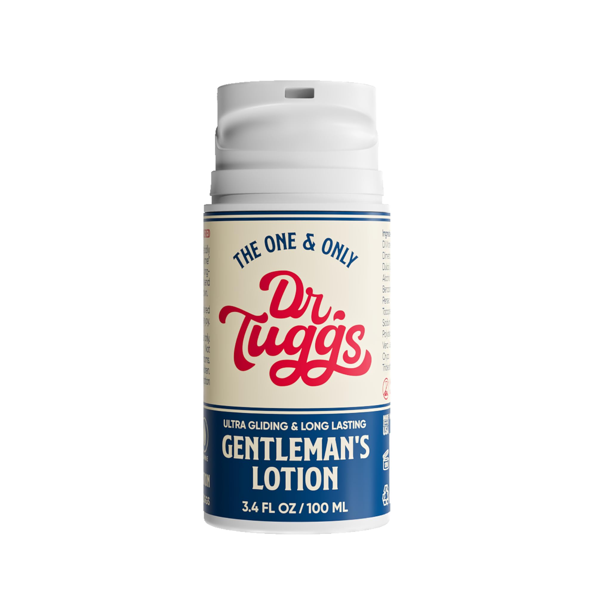 Dr. Tuggs Gentleman’s Lotion – Long-Lasting, Non-Greasy Me Time Lotion for Men
