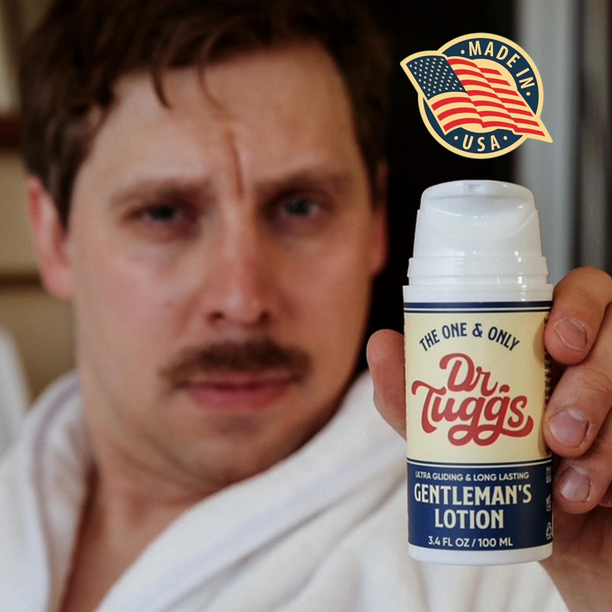 Dr. Tuggs Gentleman’s Lotion – Long-Lasting, Non-Greasy Me Time Lotion for Men