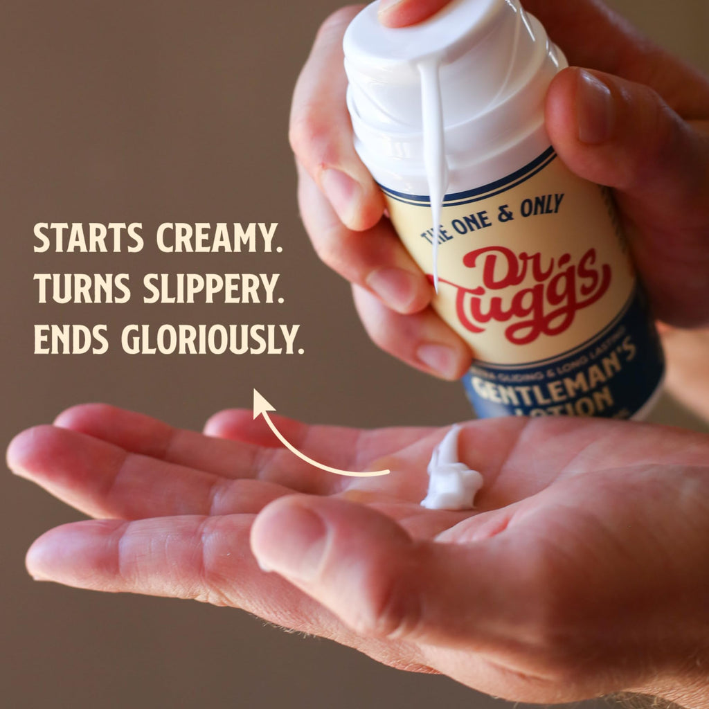 Dr. Tuggs Gentleman’s Lotion – Long-Lasting, Non-Greasy Me Time Lotion for Men