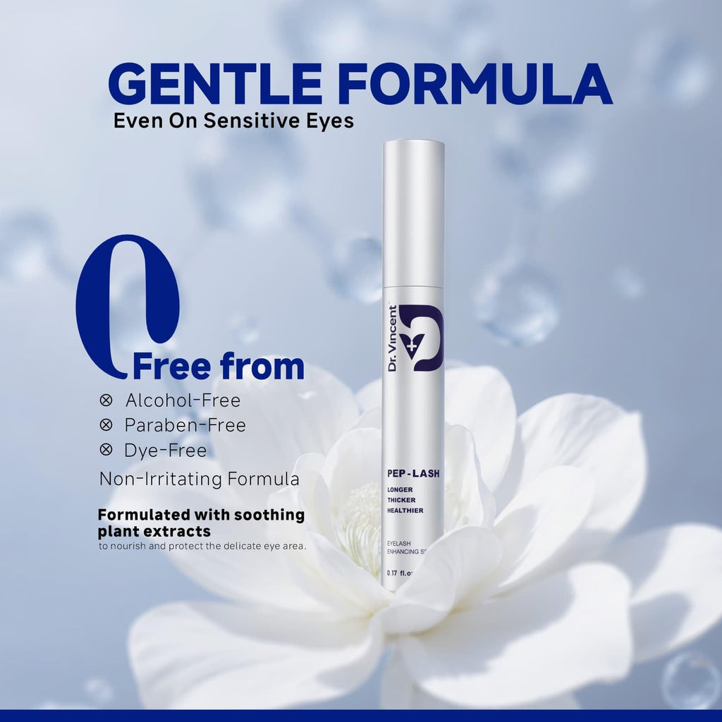 Dr Vincent Lash Serum for Eyelash Growth – Fuller, Thicker, Longer Lashes (5mL)