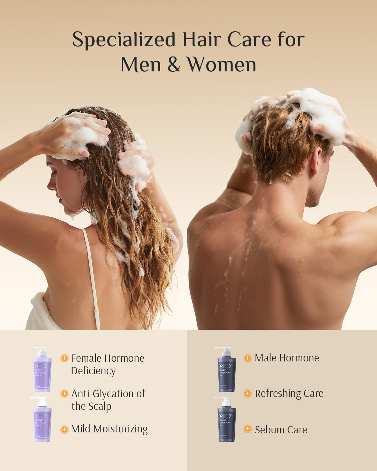 DR ZERO Redenical Hair Growth Conditioner for Women – 13.5 oz | Volumizing & Anti-Hair-Loss