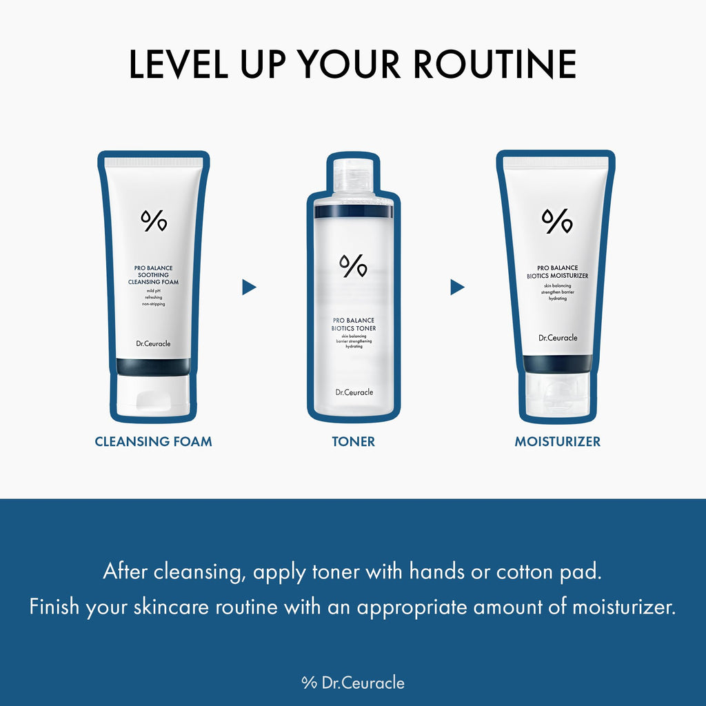Dr.Ceuracle Pro Balance Moisture Barrier Set – pH-Balanced Korean Skincare Gift Set