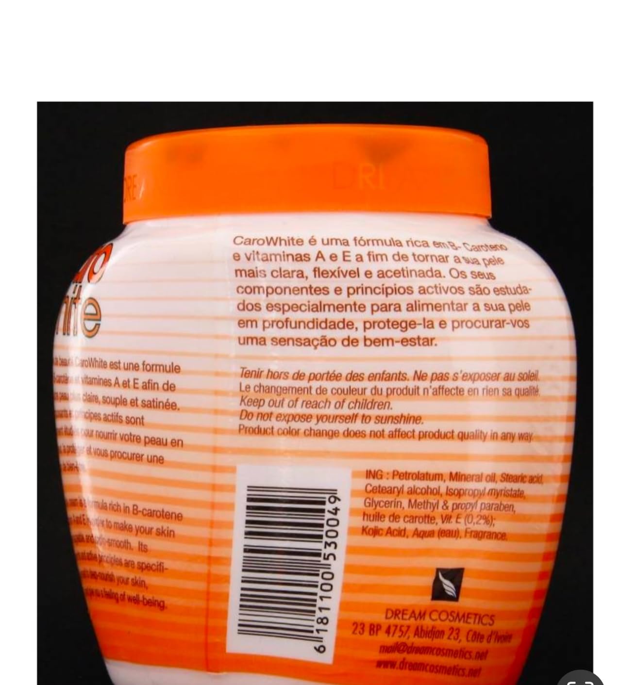 Dream Cosmetics 1 Cream Jar 300ml – Pack of 1 | Deep Nourishment for Skin