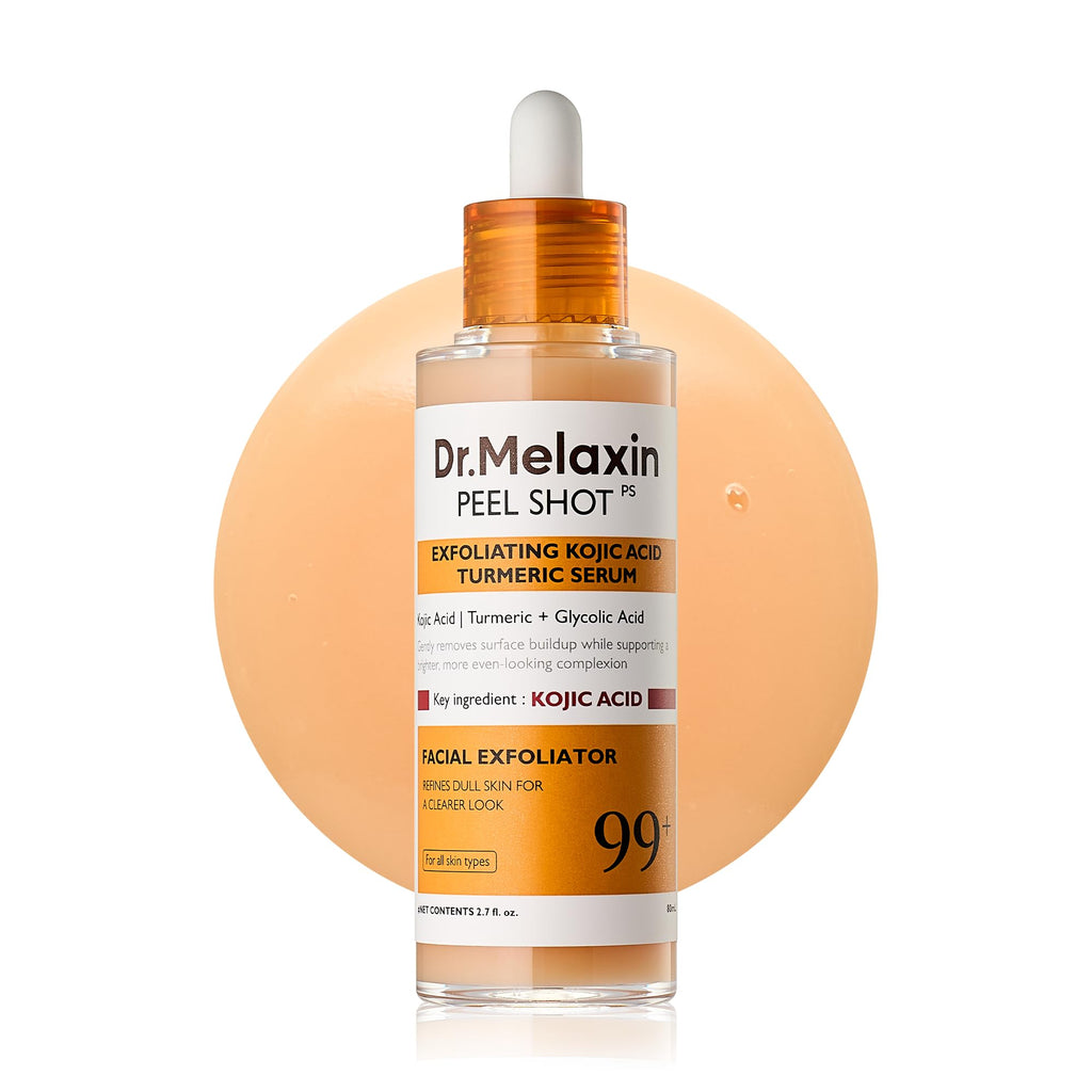 Dr.Melaxin Peel Shot Kojic Acid Turmeric Serum 80ml | Dark Spot Care & Exfoliation