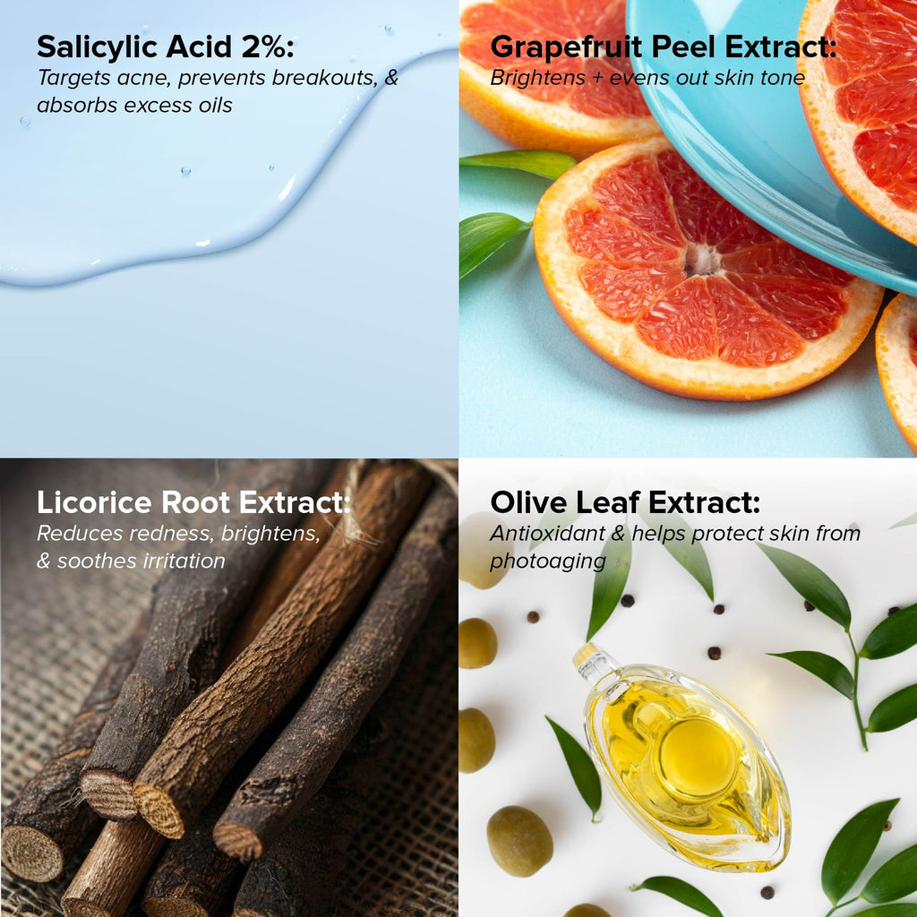 DRMTLGY Acne Cleanser — Oil-Free 2% Salicylic Acid Face Wash