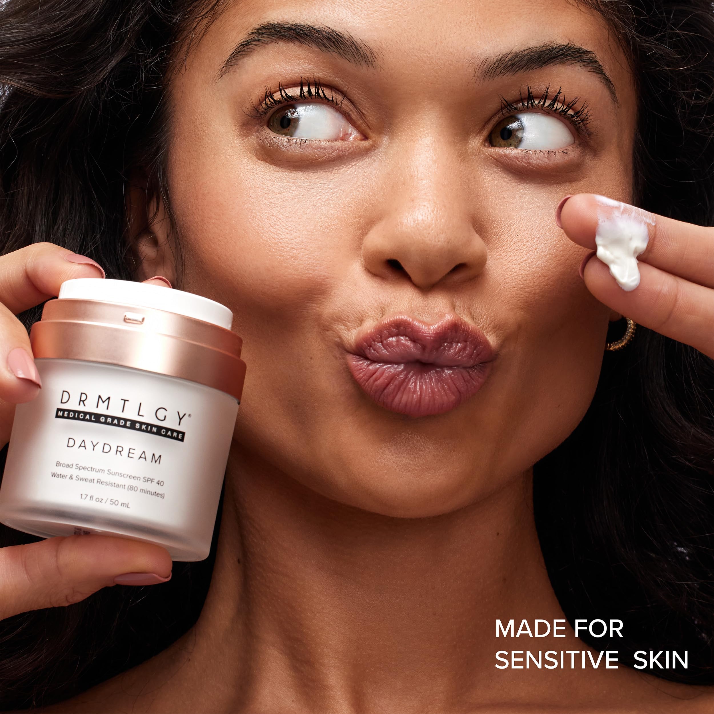 DRMTLGY Day Dream SPF 40 Sunscreen & Moisturizer – Water-Resistant, Sensitive Skin Friendly