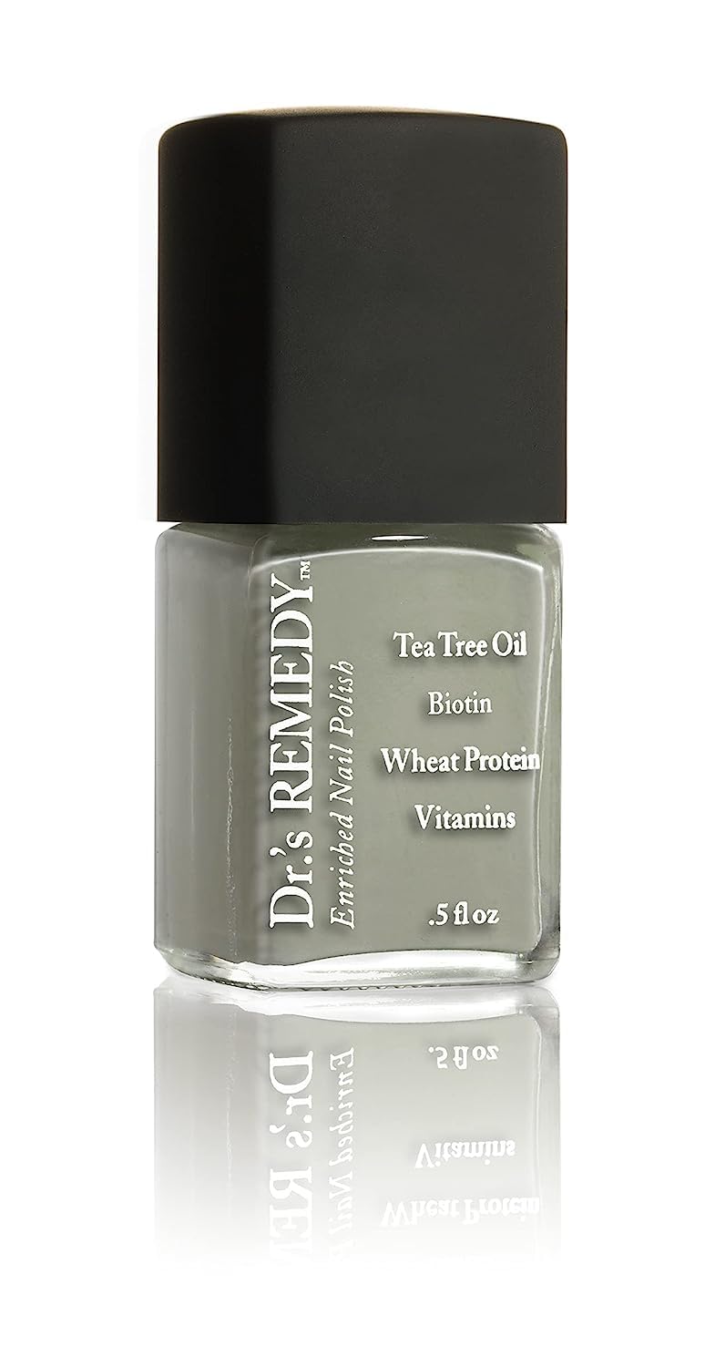 Dr.’s Remedy 4 Pack Nail Polish Treatment – COMEBACK Collection | Non-Toxic Organic Nail Strengthener in Lyrical Lilac & Serenity Sage