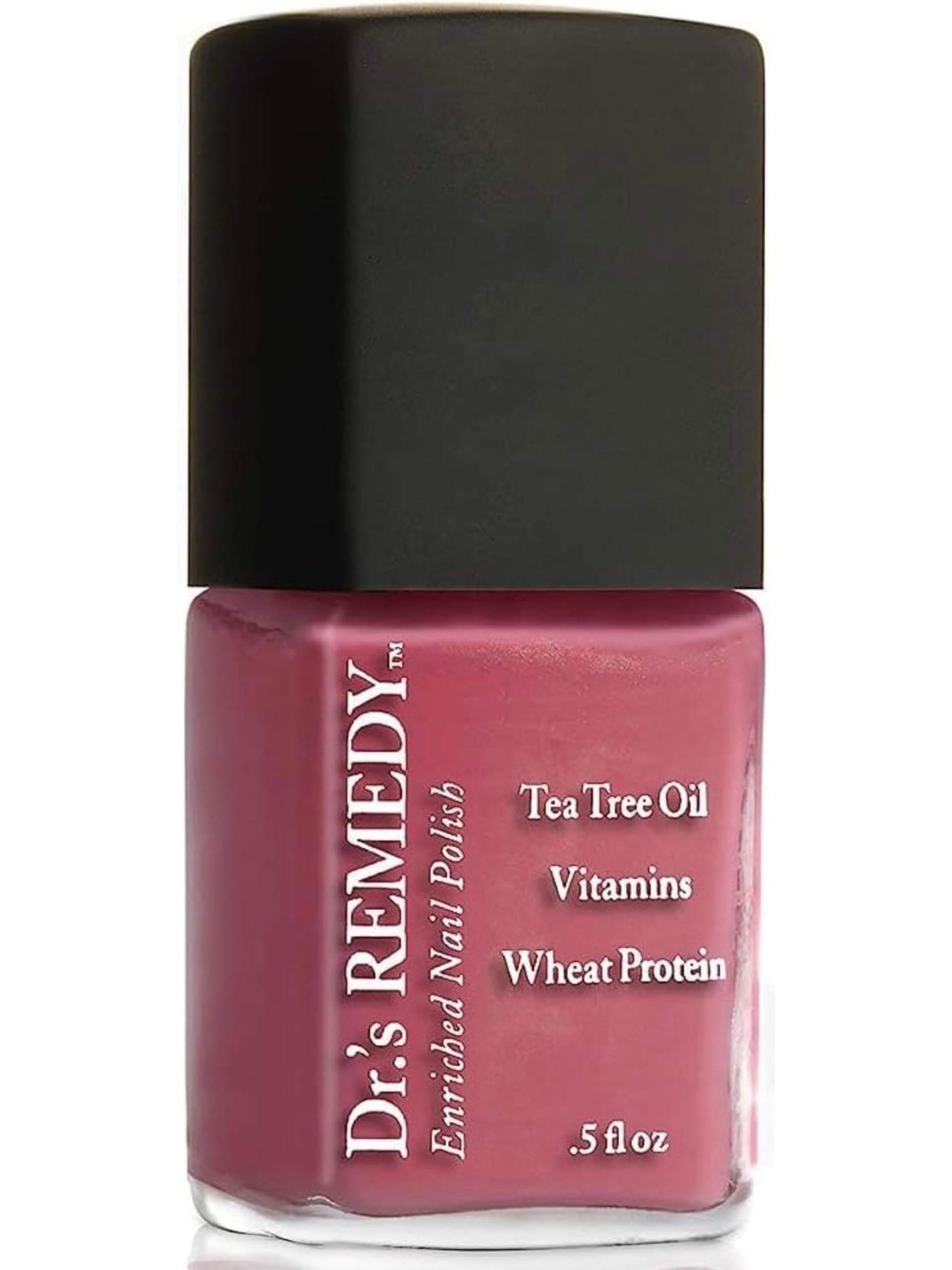 Dr.'s Remedy Enriched Nail Polish – Non-Toxic, 24-Free, All Natural, Doctor-Formulated – Relaxing Rose
