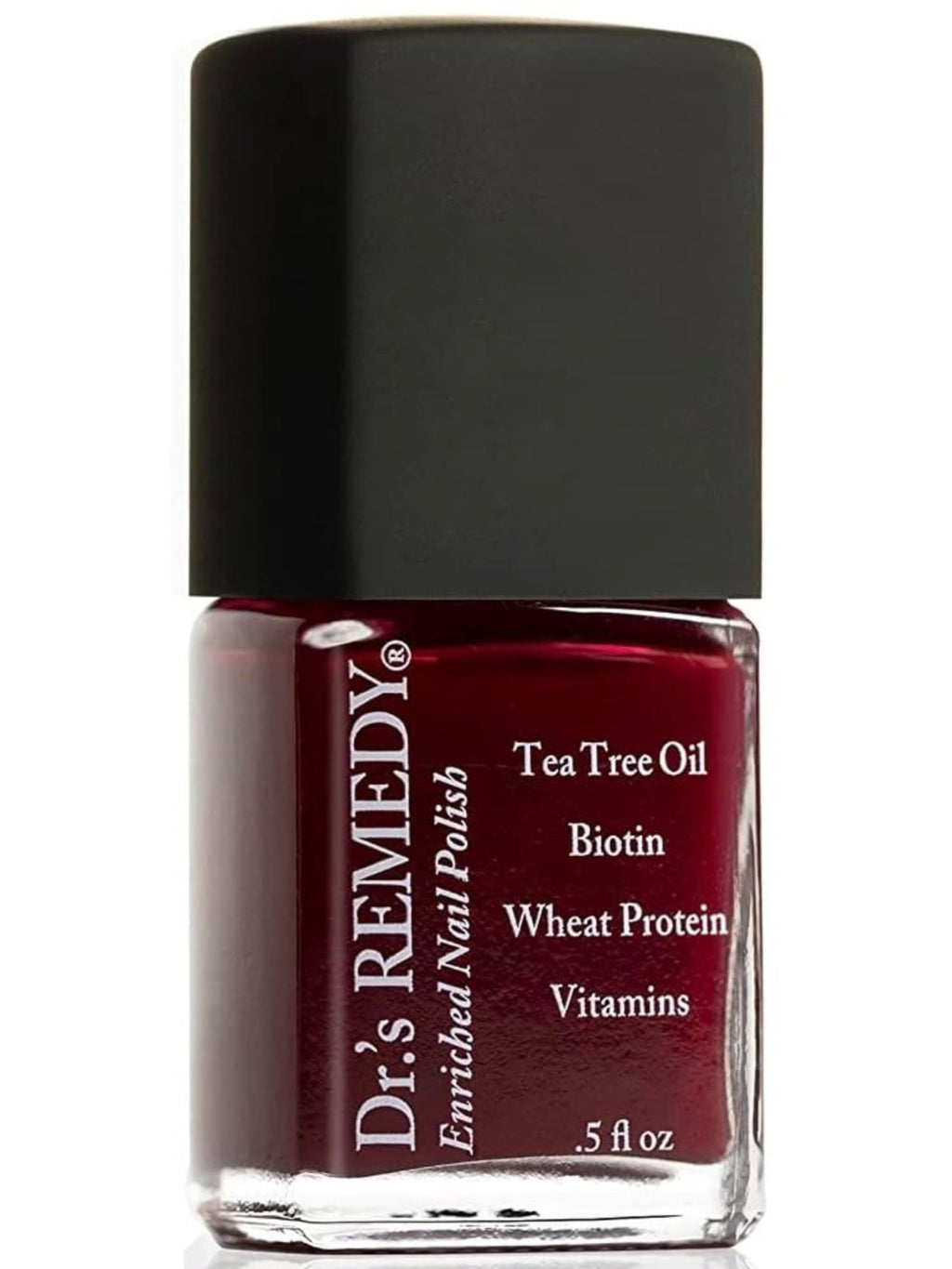 Dr.'s Remedy Enriched Nail Polish SASSY Scarlet – Non-Toxic, All Natural, Doctor Formulated