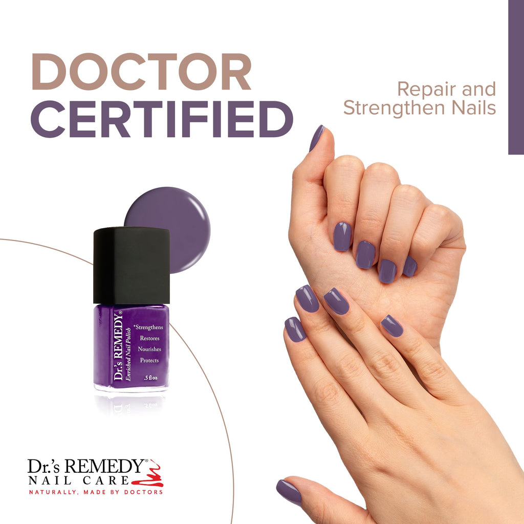 Dr.’s Remedy 3 Pack Nail Polish Kit – Hop To It, Be Hopeful Trio | Non-Toxic Organic Nail Strengtheners