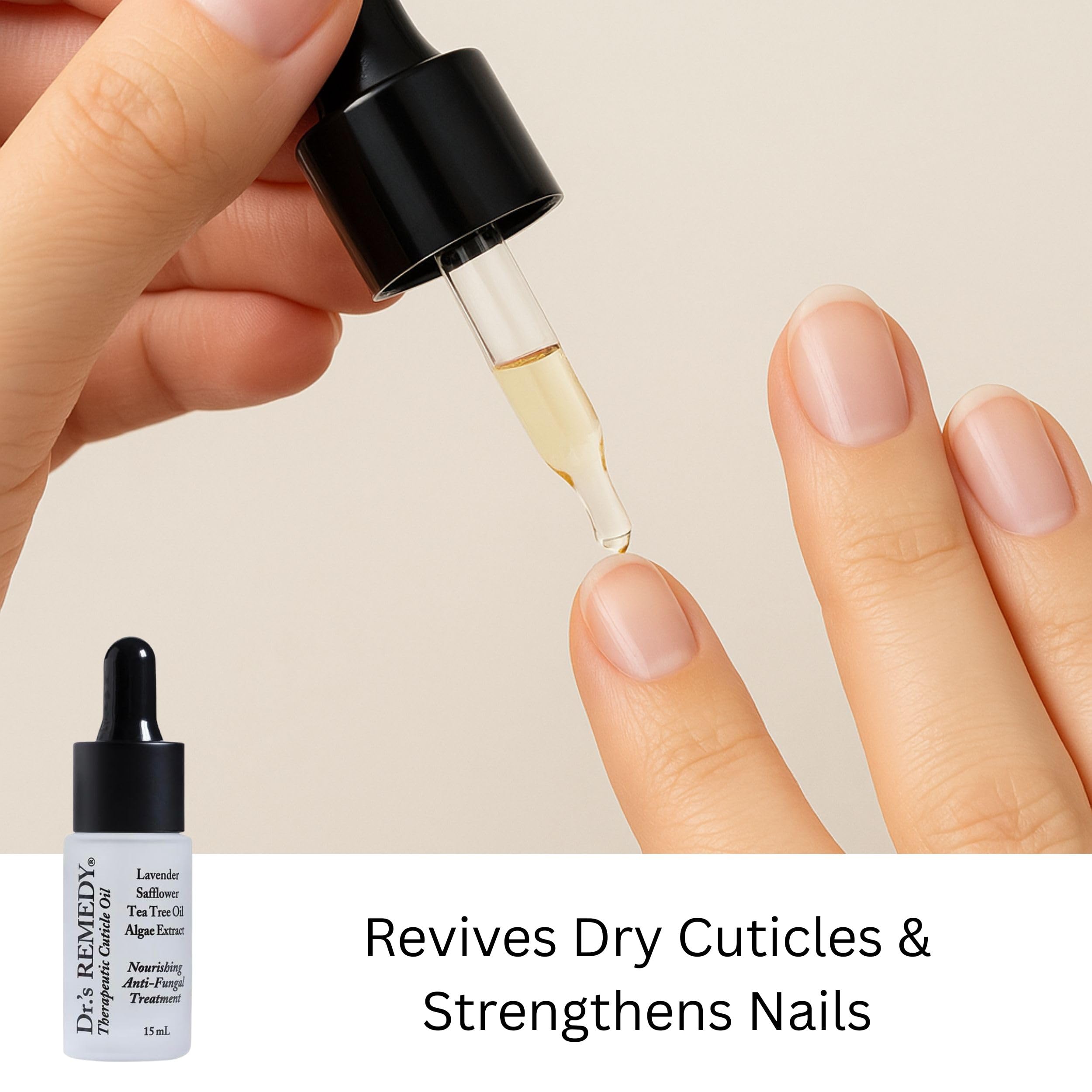 Dr.'s Remedy 3 Pack Nail Polish Treatment Kit – Restorative Remedy Trio, Non-Toxic Organic All-Natural Nail Care