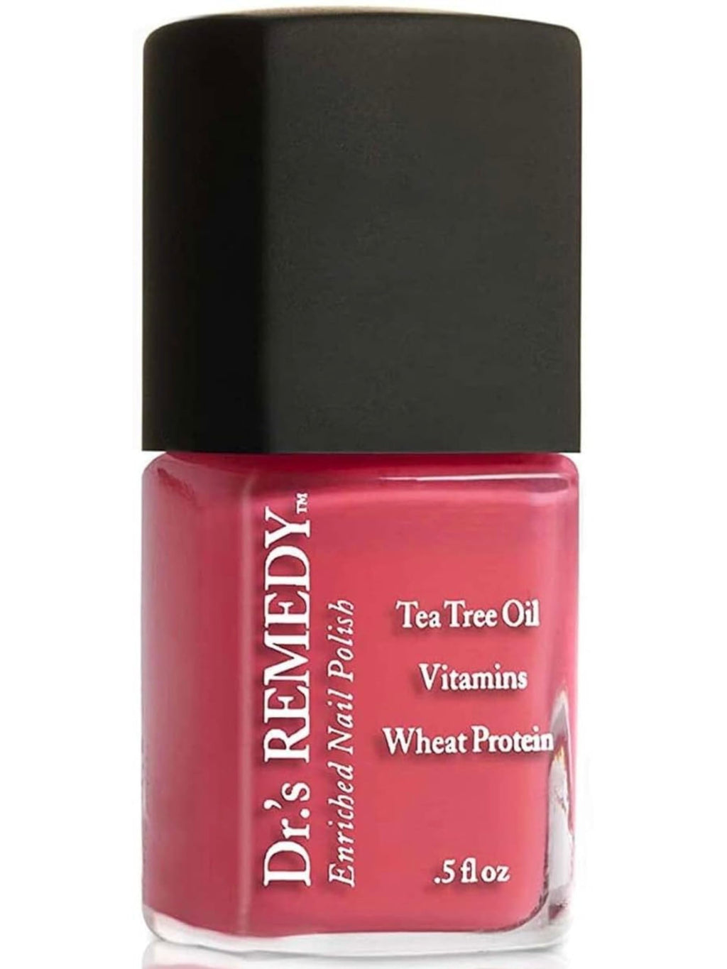 Dr.'s Remedy Enriched Nail Polish — Non-Toxic, All-Natural, Doctor Formulated — Peaceful Pink Coral