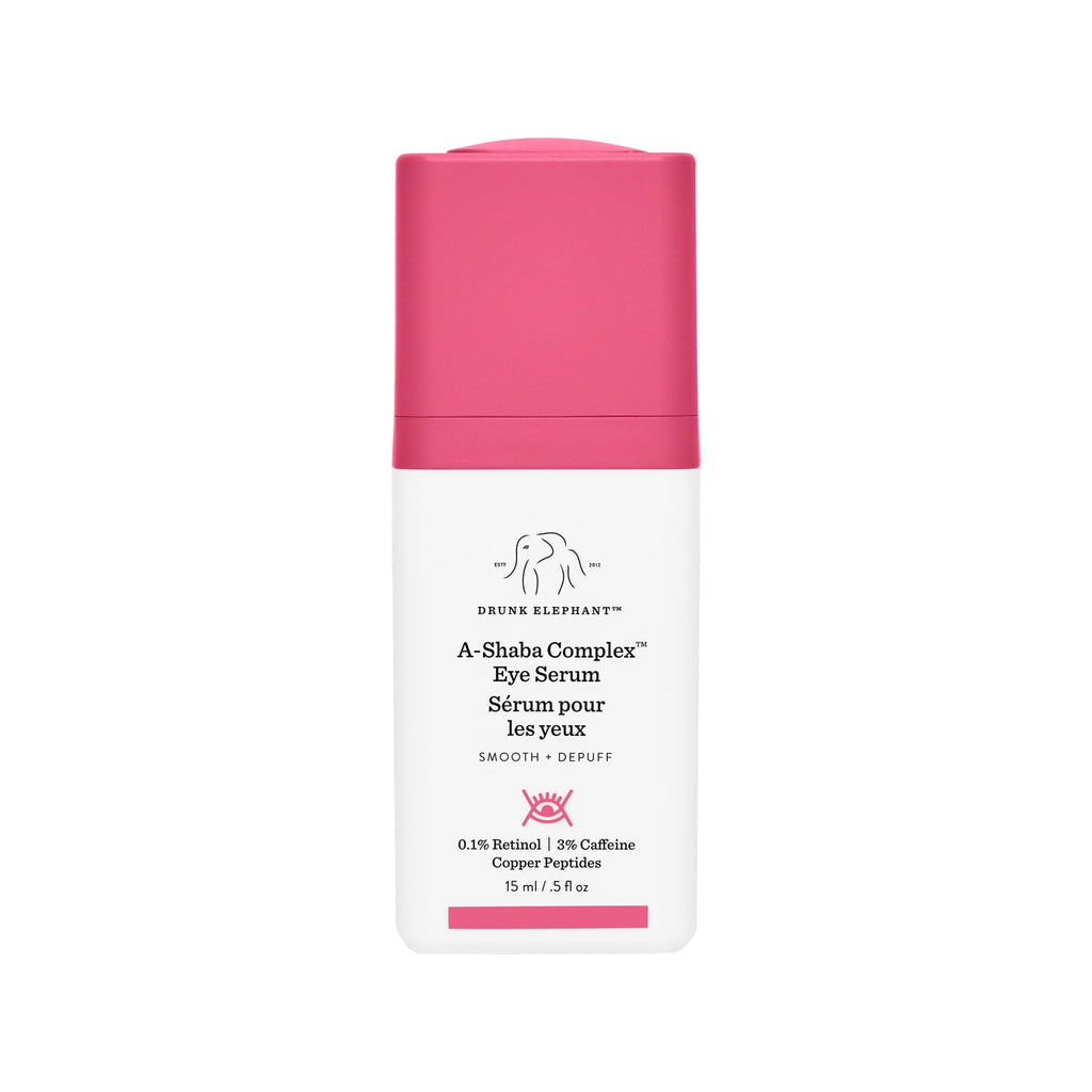 Drunk Elephant A-Shaba Complex Eye Serum with Deluxe Samples (15ml + 5ml + Lala Retro Cream)