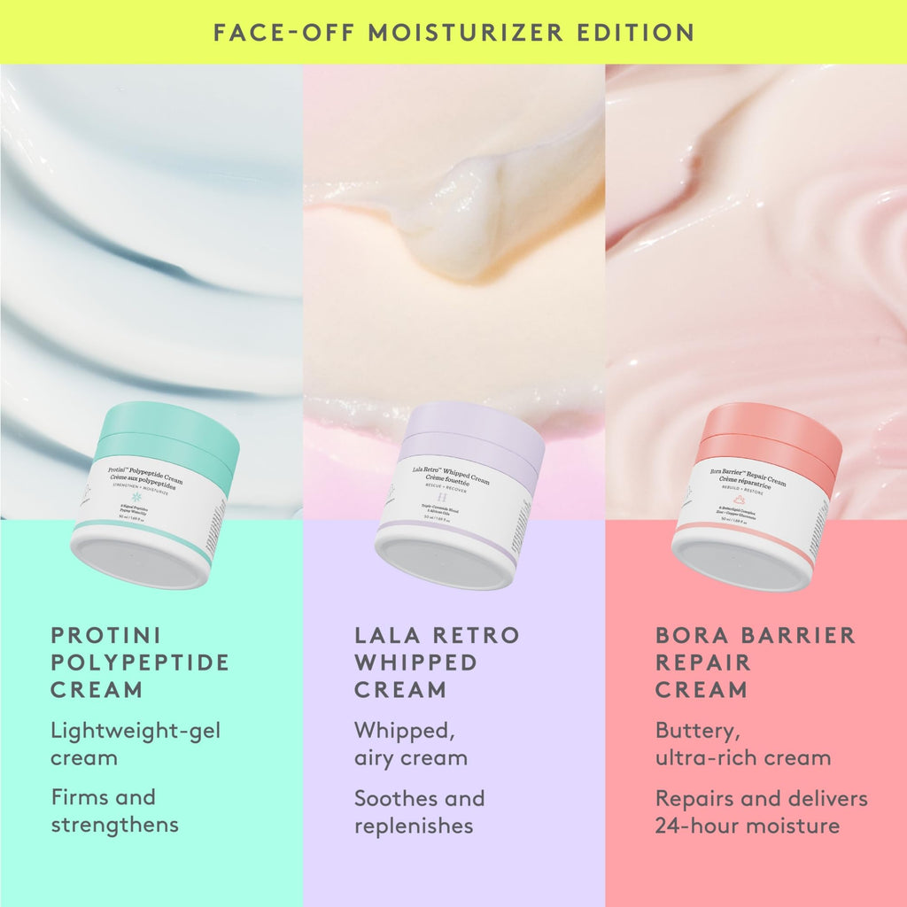 Drunk Elephant Protini Polypeptide Cream – 50 ml | Firming Moisturizer + B-Goldi Sample