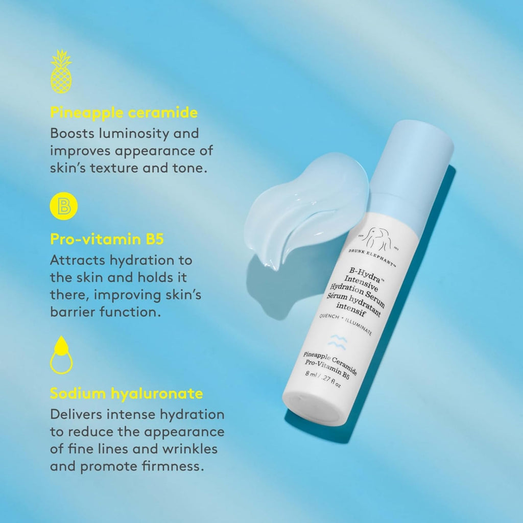 Drunk Elephant Hydra and the Bright Travel Duo – C-Firma 9 ml + B-Hydra 8 ml