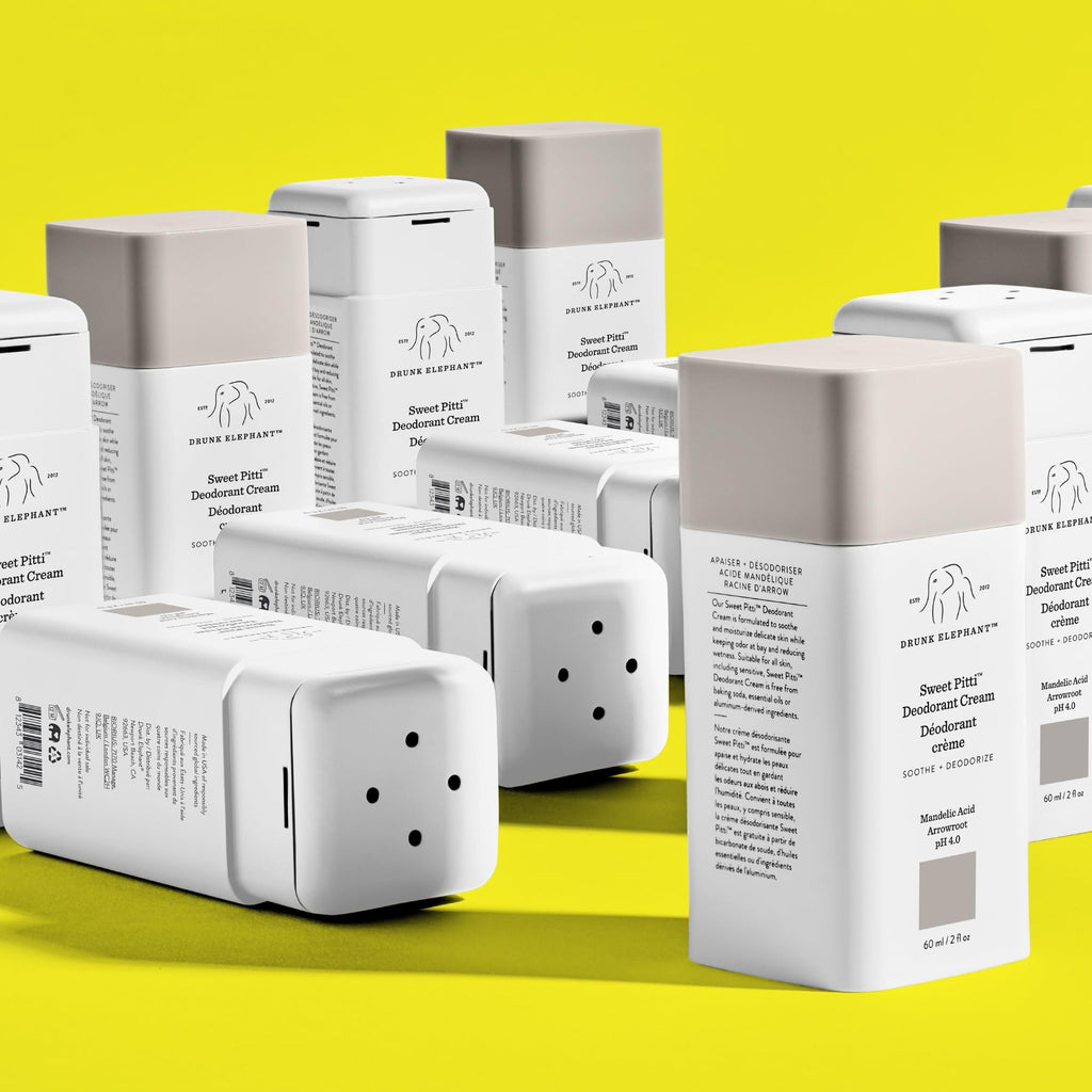 Drunk Elephant Sweet Pitti Deodorant Cream — Baking Soda & Aluminum-Free Underarm Care (60 ml)