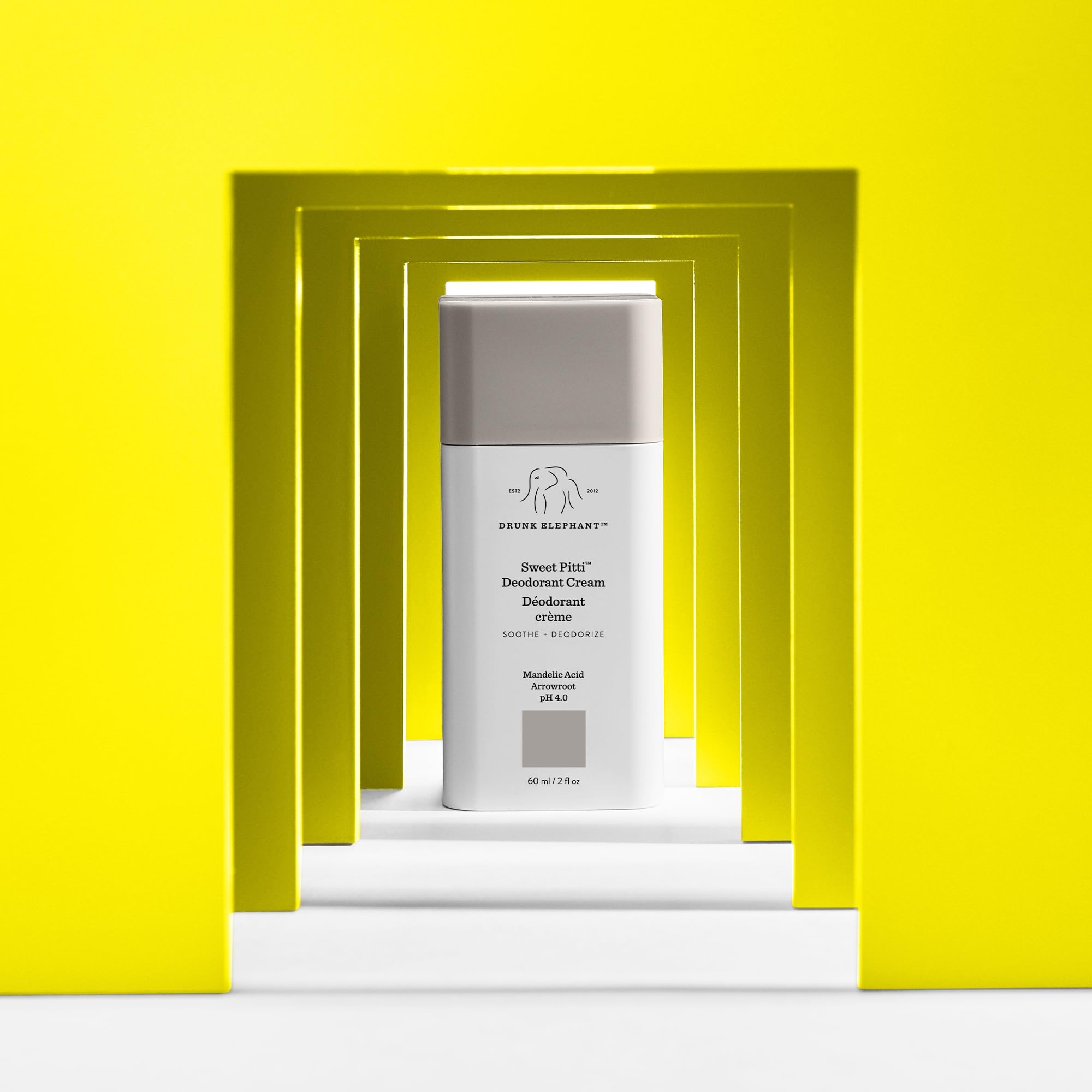 Drunk Elephant Sweet Pitti Deodorant Cream — Baking Soda & Aluminum-Free Underarm Care (60 ml)