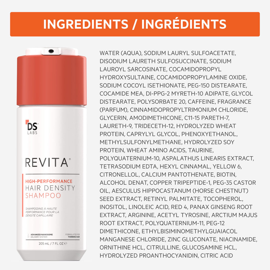 DS Laboratories Revita Shampoo 925mL – Thick-Looking Hair, Scalp First Cleanse, Color Safe, Sulfate & Silicone Free