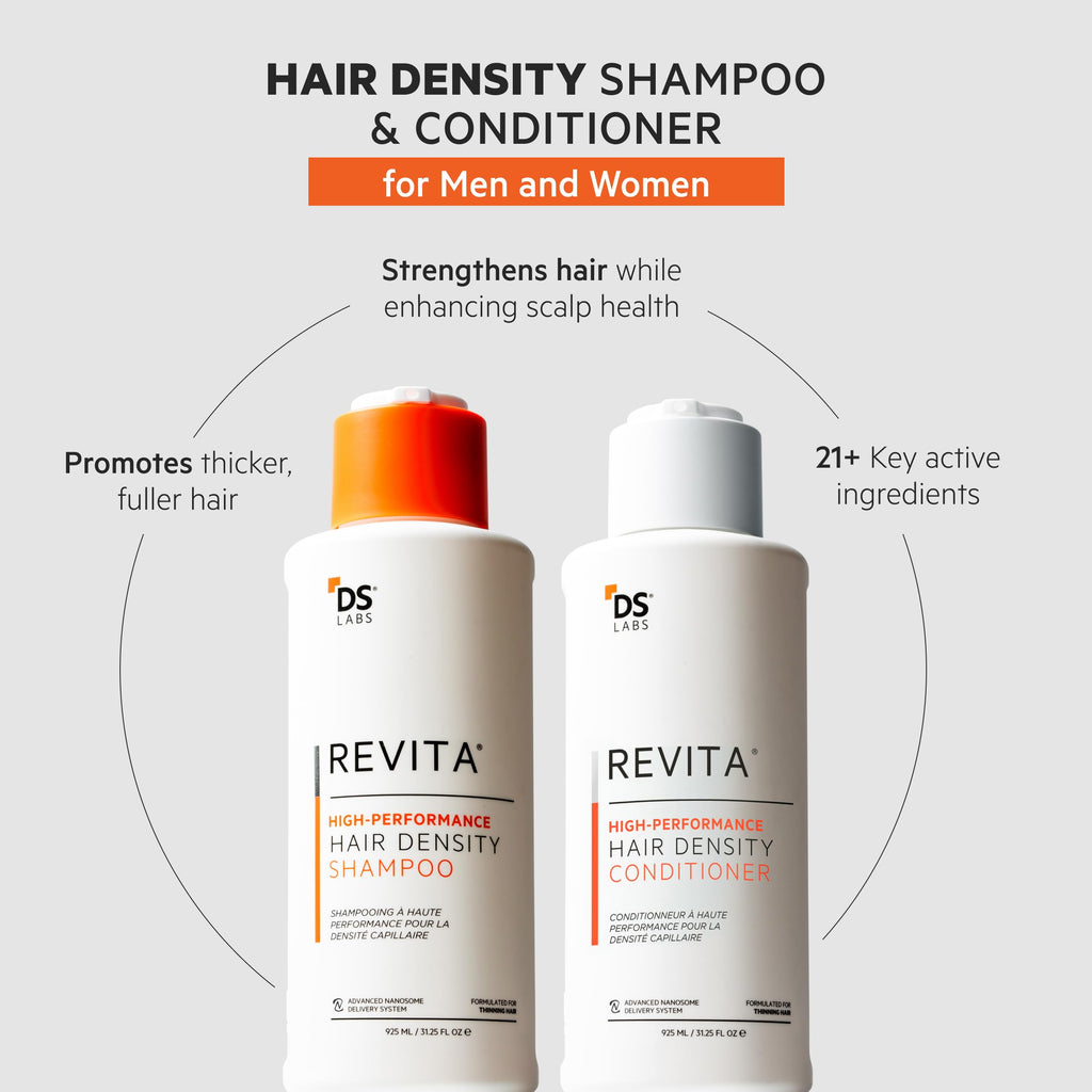 DS Laboratories Revita Shampoo & Conditioner Kit (925 mL) – Fuller-Looking Hair
