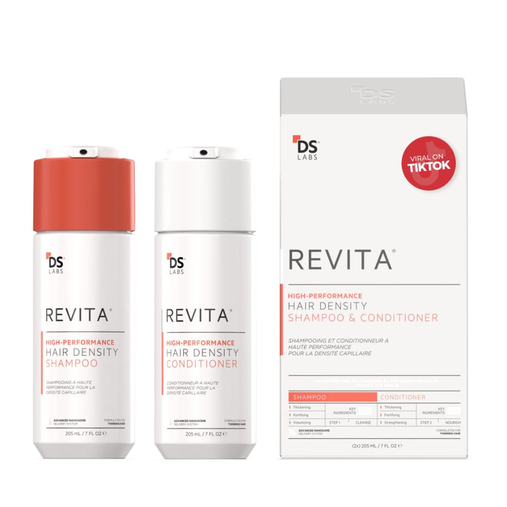 DS Laboratories Revita Shampoo & Conditioner Kit — Fuller-Looking Hair, Sulfate & Silicone Free