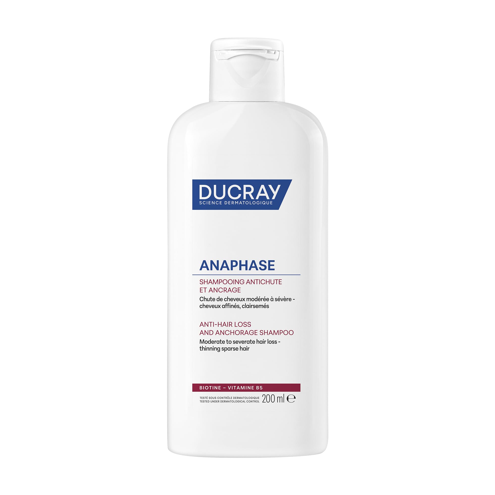 Ducray Anaphase+ Strengthening Shampoo – 6.7 oz for Fuller-Looking Hair