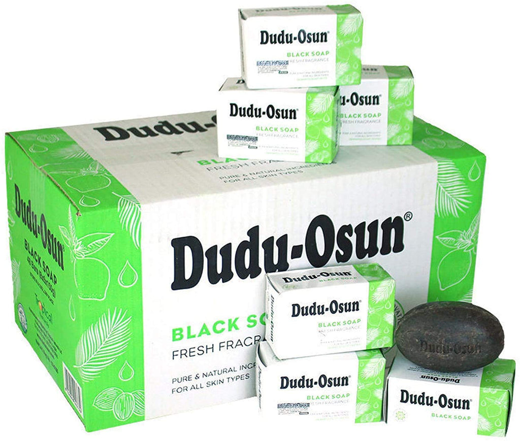 DuDu Dudu Osun African Black Soap – 24 Bars | Natural Skin Care