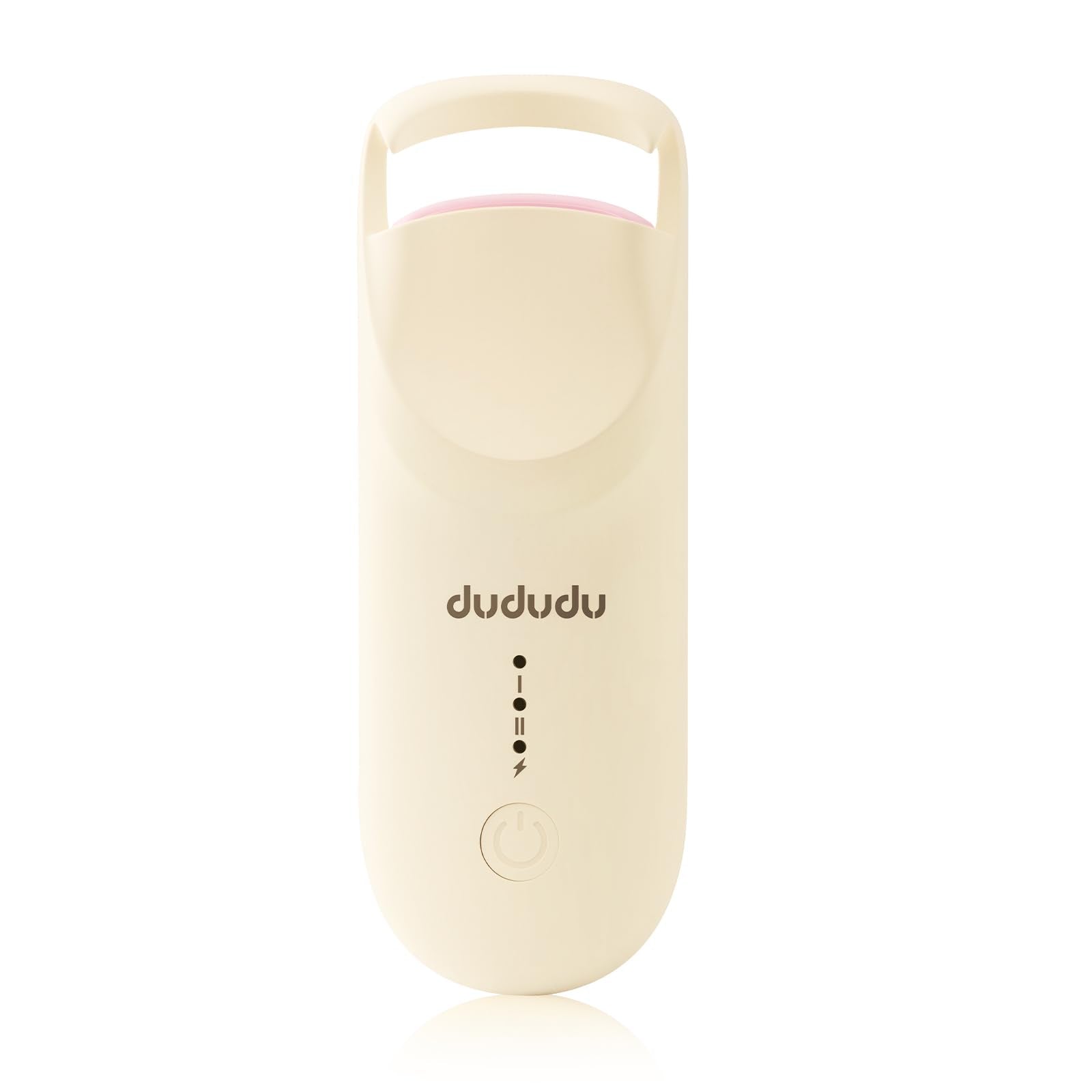 DUDUDU Heated Eyelash Curler – 2-Temp, 10S Heat, Portable Travel-Size
