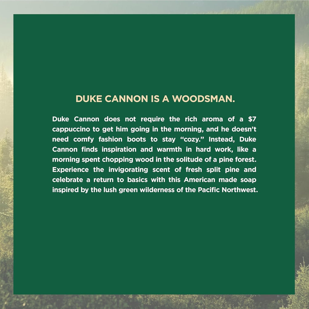 Duke Cannon Big Brick Soap for Men – Fresh Cut Pine, Extra Large 10 oz Bars (3-Pack) | Paraben-Free